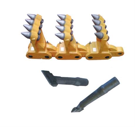 Parts of ballast cleaning machine