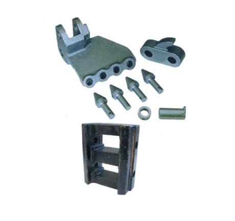 Parts of ballast cleaning machine
