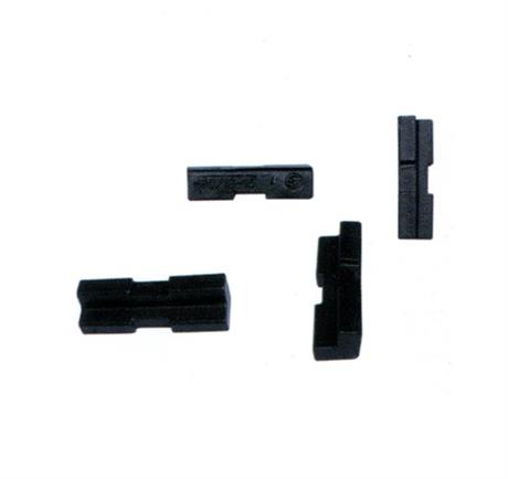 Parts for railway bifurcated turnouts