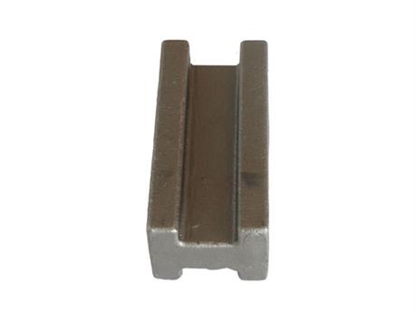 Parts for railway bifurcated turnouts