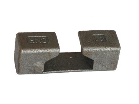 Parts for railway bifurcated turnouts