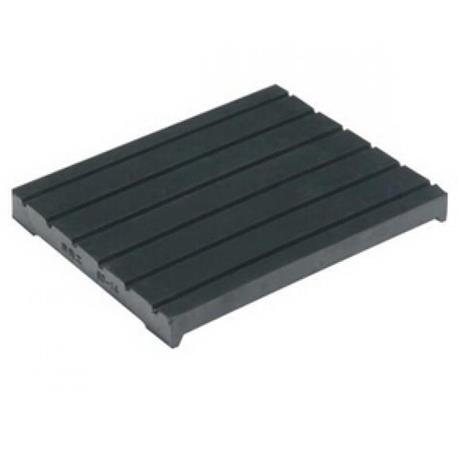 Rail rubber pad