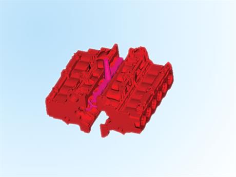 precision machined part